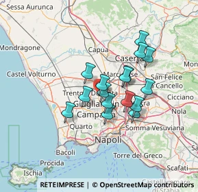 Mappa Via Alessandro Manzoni, 81031 Aversa CE, Italia (10.73563)