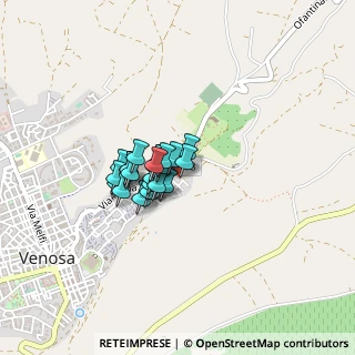 Mappa Via del Calvario, 85029 Venosa PZ, Italia (0.24167)