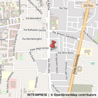Mappa Via Vito di Jasi, 51, 81031 Aversa, Caserta (Campania)