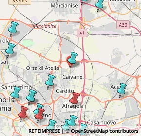 Mappa S.S Sannitica km 13+ 600, 80023 Caivano NA, Italia (7.0135)