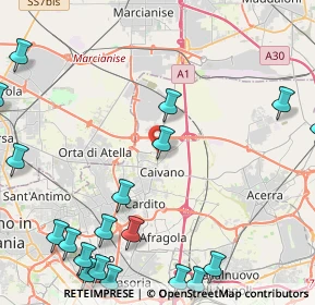 Mappa Statale Sannitica 87 km. 9+600, 80023 Caivano NA, Italia (6.904)