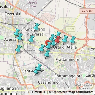 Mappa Via Eugenio Curiel, 81030 Sant'Arpino CE, Italia (1.73063)