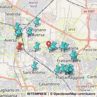 Mappa Via Eugenio Curiel, 81030 Sant'Arpino CE, Italia (2.3925)
