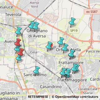 Mappa Via Eugenio Curiel, 81030 Sant'Arpino CE, Italia (2.525)