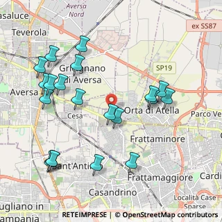 Mappa Via Eugenio Curiel, 81030 Sant'Arpino CE, Italia (2.4415)