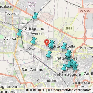 Mappa Via Eugenio Curiel, 81030 Sant'Arpino CE, Italia (2.332)