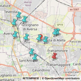 Mappa Via Eugenio Curiel, 81030 Sant'Arpino CE, Italia (2.2)