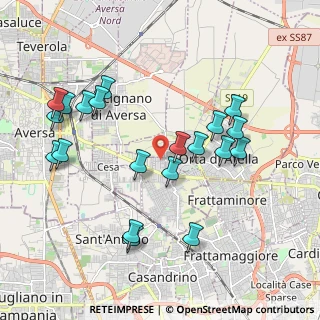 Mappa Via Eugenio Curiel, 81030 Sant'Arpino CE, Italia (2.221)