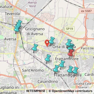 Mappa Via Eugenio Curiel, 81030 Sant'Arpino CE, Italia (2.52143)