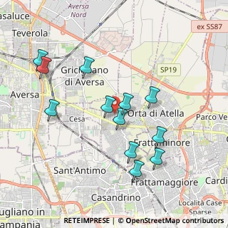 Mappa Via Eugenio Curiel, 81030 Sant'Arpino CE, Italia (2.02333)