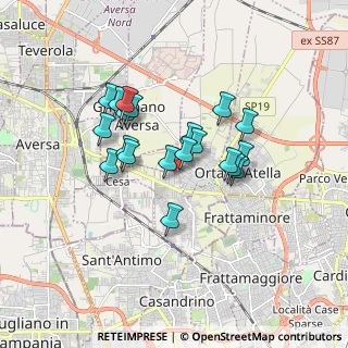 Mappa Via Eugenio Curiel, 81030 Sant'Arpino CE, Italia (1.485)