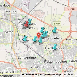 Mappa Via Eugenio Curiel, 81030 Sant'Arpino CE, Italia (1.39818)