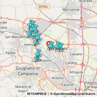 Mappa Via Eugenio Curiel, 81030 Sant'Arpino CE, Italia (3.24231)