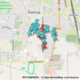 Mappa Viale degli Artisti, 81031 Aversa CE, Italia (0.2715)