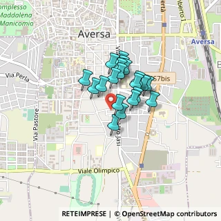 Mappa Piazza Bernini, 81031 Aversa CE, Italia (0.2855)