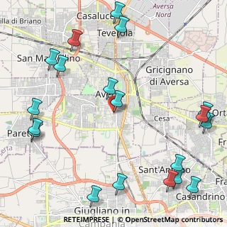 Mappa Piazza Bernini, 81031 Aversa CE, Italia (3.20421)