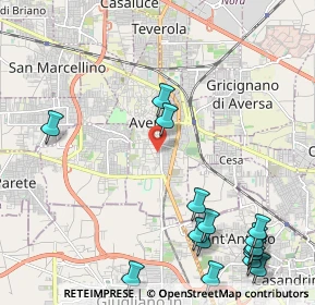 Mappa Piazza Bernini, 81031 Aversa CE, Italia (3.13188)