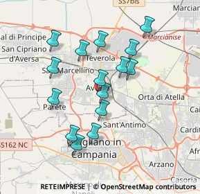 Mappa Piazza Bernini, 81031 Aversa CE, Italia (3.56733)