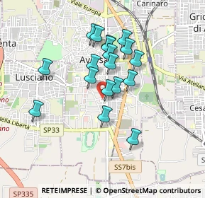 Mappa Piazza Bernini, 81031 Aversa CE, Italia (0.77944)