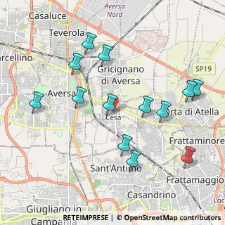 Mappa Via Giuseppe Verdi, 81030 Cesa CE, Italia (2.27769)