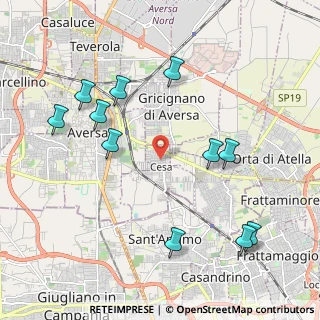 Mappa Via Giuseppe Verdi, 81030 Cesa CE, Italia (2.44727)