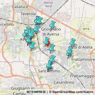 Mappa Via Giuseppe Verdi, 81030 Cesa CE, Italia (1.934)