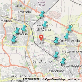 Mappa Via Giuseppe Verdi, 81030 Cesa CE, Italia (2.58583)