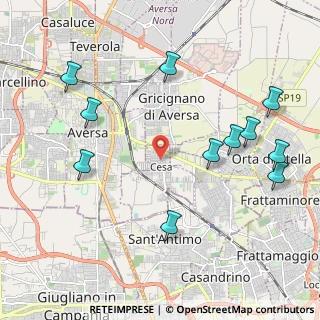Mappa Via Giuseppe Verdi, 81030 Cesa CE, Italia (2.58818)