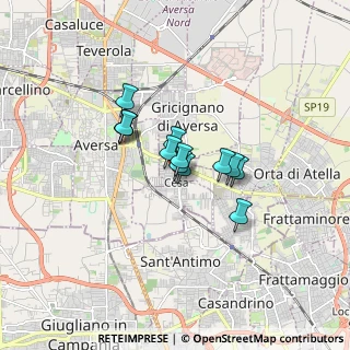 Mappa Via Giuseppe Verdi, 81030 Cesa CE, Italia (1.12231)