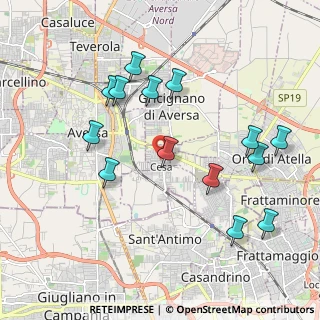 Mappa Via Giuseppe Verdi, 81030 Cesa CE, Italia (2.23714)