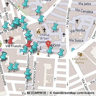 Mappa Vico I Annunziata, 70014 Conversano BA, Italia (0.08214)