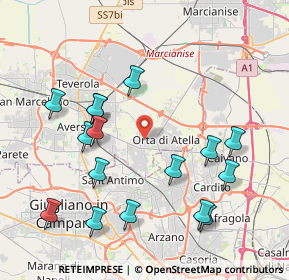 Mappa Via Roma, 81030 Succivo CE, Italia (4.68188)