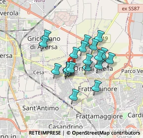 Mappa Via Roma, 81030 Succivo CE, Italia (1.316)