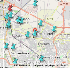 Mappa Via Roma, 81030 Succivo CE, Italia (2.86875)