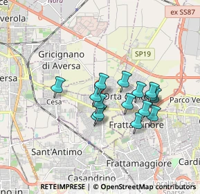 Mappa Via Roma, 81030 Succivo CE, Italia (1.484)