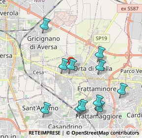 Mappa Via Roma, 81030 Succivo CE, Italia (2.27455)