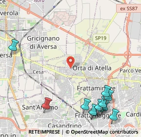 Mappa Via Roma, 81030 Succivo CE, Italia (3.22417)