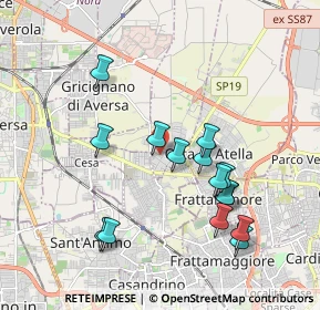 Mappa Via Roma, 81030 Succivo CE, Italia (2.01533)