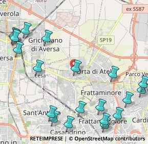 Mappa Via Roma, 81030 Succivo CE, Italia (3.1355)