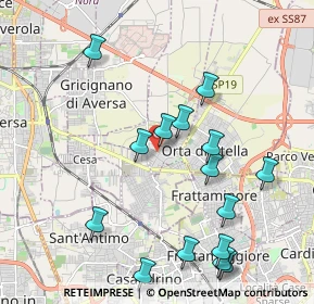 Mappa Via Roma, 81030 Succivo CE, Italia (2.36533)