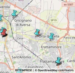 Mappa Via Roma, 81030 Succivo CE, Italia (3.67529)