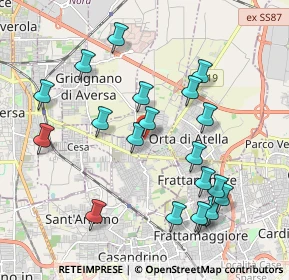 Mappa Via Roma, 81030 Succivo CE, Italia (2.2175)