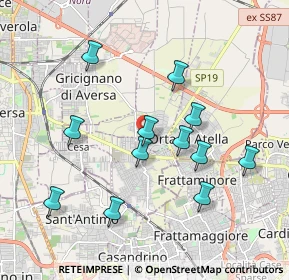 Mappa Via Roma, 81030 Succivo CE, Italia (1.96333)