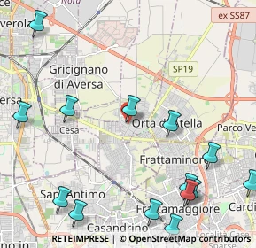 Mappa Via Roma, 81030 Succivo CE, Italia (3.11143)