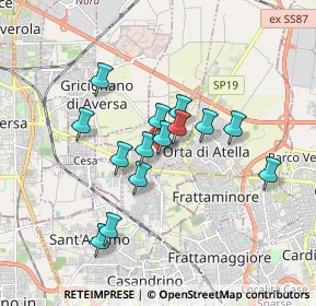 Mappa Via Roma, 81030 Succivo CE, Italia (1.52357)