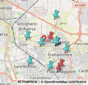 Mappa Via Roma, 81030 Succivo CE, Italia (1.85417)