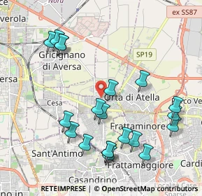 Mappa Via Roma, 81030 Succivo CE, Italia (2.366)