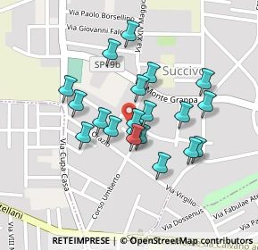 Mappa Via Roma, 81030 Succivo CE, Italia (0.193)