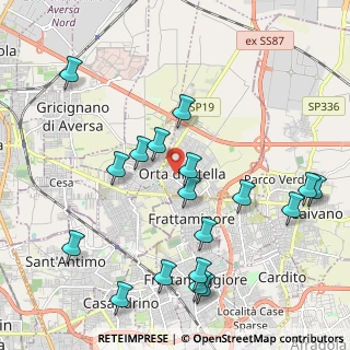 Mappa Via Giuseppe Garibaldi Libertario, 81030 Orta di Atella CE, Italia (2.50389)