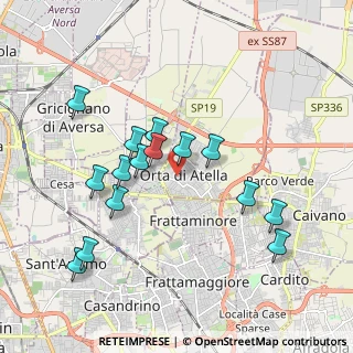Mappa Via Giuseppe Garibaldi Libertario, 81030 Orta di Atella CE, Italia (1.986)